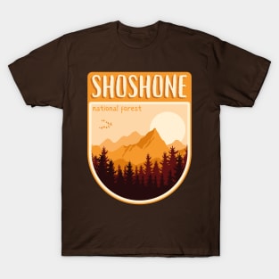 Shoshone National Forest Wyoming T-Shirt